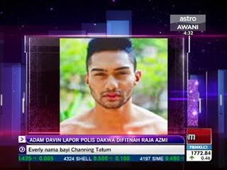 Adam Davin lapor polis dakwa difitnah Raja Azmi