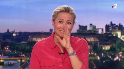 Zapping du 11/05 : Anne-Sophie Lapix prise d'un fou-rire en plein JT