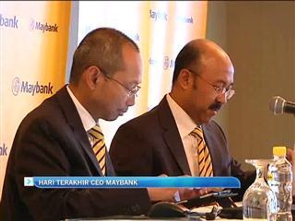 Hari terakhir CEO Maybank