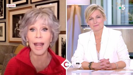 Jane Fonda raconte sa nuit en prison dans C à Vous