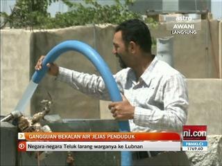 Gangguan bekalan air jejas penduduk