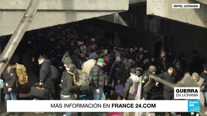 Evacuación de civiles: Ucrania abre 6 corredores humanitarios pactados con Rusia