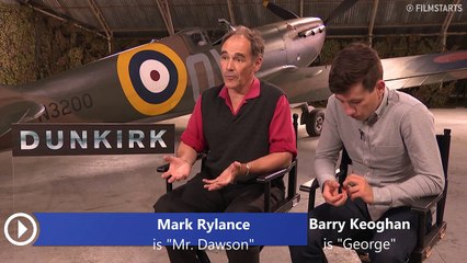 FILMSTARTS-Interview zu "Dunkirk" mit Mark Rylance, Fionn Whitehead, Jack Lowden und Barry Keoghan (FILMSTARTS-Original)