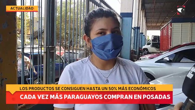Cada vez más paraguayos compran en Posadas