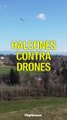 Halcones contra drones