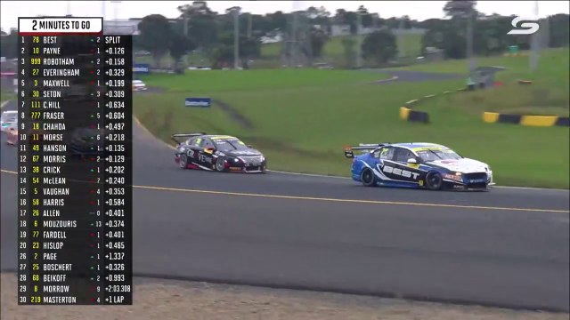 Super 2 Supercars Eastern Creek 2022 Race 1 Restart Robotham Amazing Passes Everingham Best Payne Lead
