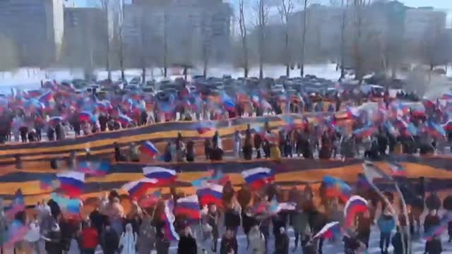 La 'Z' del ejército ruso se convierte en signo patriótico de Putin en Rusia