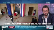 Zapping du 01/10 : Ces seflies choquants devant le cercueil de Jacques Chirac qui indignent les internautes