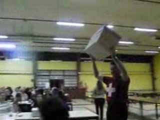 laurent pelé au loto de la croix-rouge de montreuil