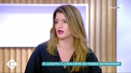 Marlène Schiappa s'oppose à Alice Coffin dans "C à Vous" (France 5)