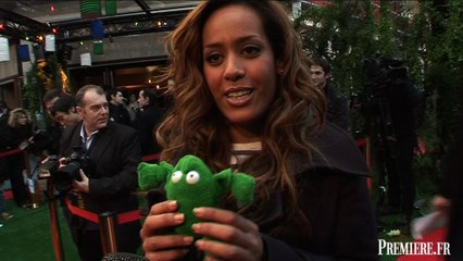 Le tapis rouge parisien de "La princesse et la grenouille"