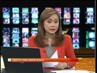Protes Turki makin buruk