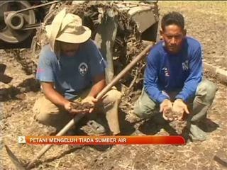 Petani mengeluh tiada sumber air