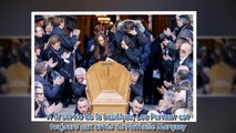 Obsèques de Jean-Pierre Pernaut - sa fille Lou très digne aux côtés de sa mère derrière le cercueil