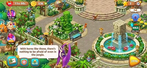 Gardenscapes - level 3996