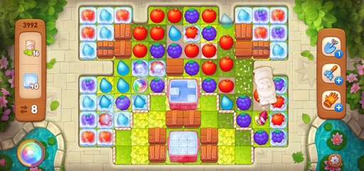 Gardenscapes - levels 3990-3993