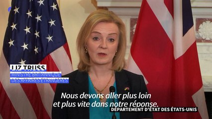 Londres appelle l'ensemble du G7 à interdire les importations de pétrole russe