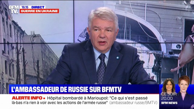 Alexeï Mechkov, ambassadeur de Russie en France: L'Europe n'est pas en guerre contre la Russie