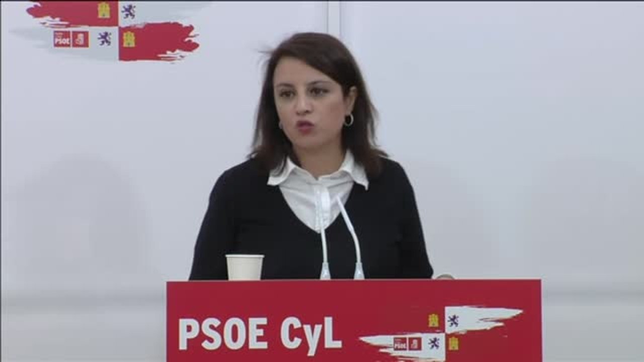 Adriana Lastra: "El PP está a punto de convertir Castilla y León en la primera región europea donde gobierne la extrema derecha"