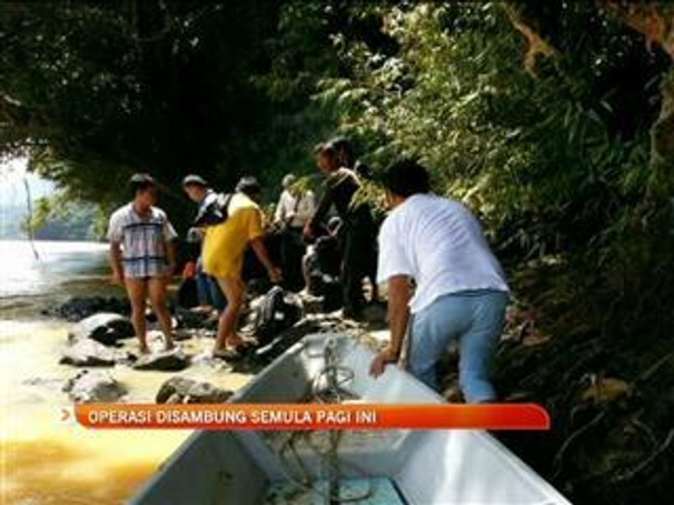 Operasi mencari mangsa disambung semula