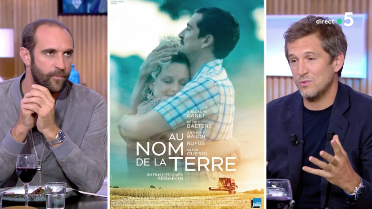 Guillaume Canet évoque "sa dépression" sur le tournage d'Au nom de la Terre