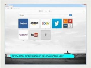 Opera Mail diperkenalkan selepas Opera Next