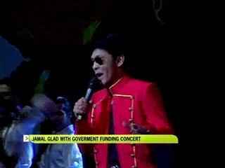 Government funded Jamal's concert