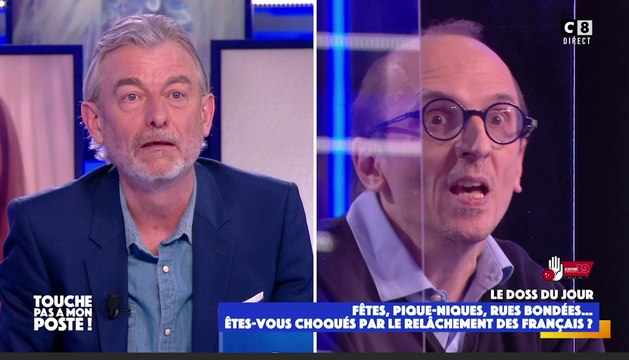 Zapping du 23/02 : Gilles Verdez sèchement recadré par un invité dans TPMP