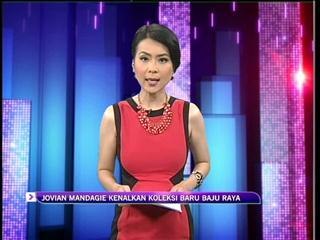 Jovian Mandagie perkenal koleksi baju raya