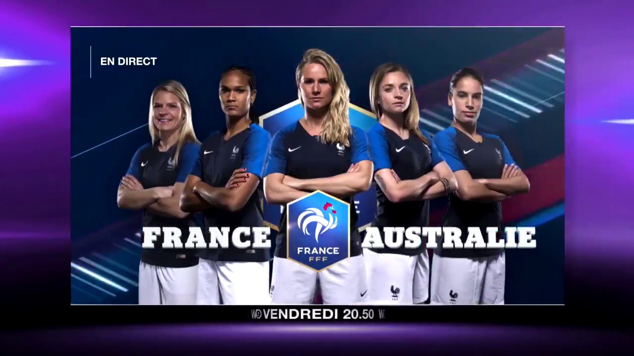 Foot féminin - France - Australie - w9 - 05 10 18