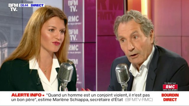 Zapping du 04/09 : C’est absolument insupportable ! : Échange tendu entre Marlène Schiappa et Jean-Jacques Bourdin