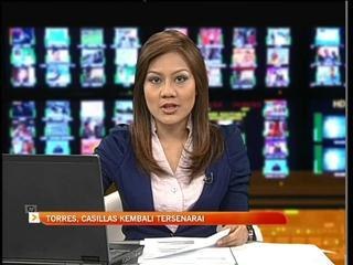 Torres, Casillas kembali tersenarai