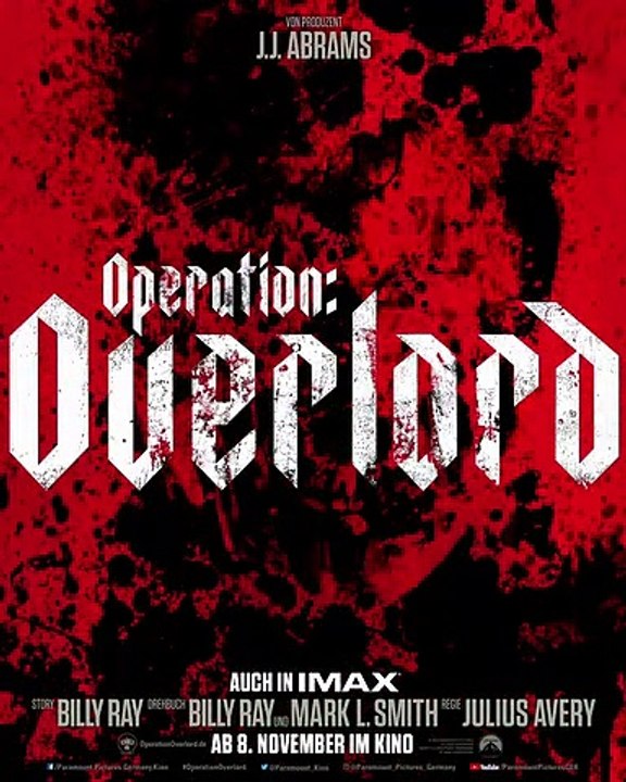 Animiertes Filmposter zu 'Operation: Overlord'