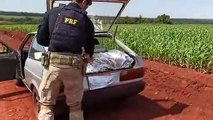 Queijo Paraguaio? PRF prende mulher transportando cigarros disfarçados de queijo