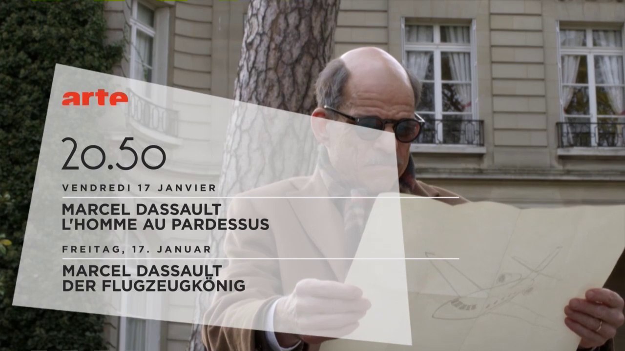 Dassault, l'homme au pardessus