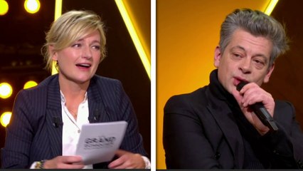 Zapping du 03/02 : La gaffe d'Anne-Elisabeth Lemoine face à Benjamin Biolay