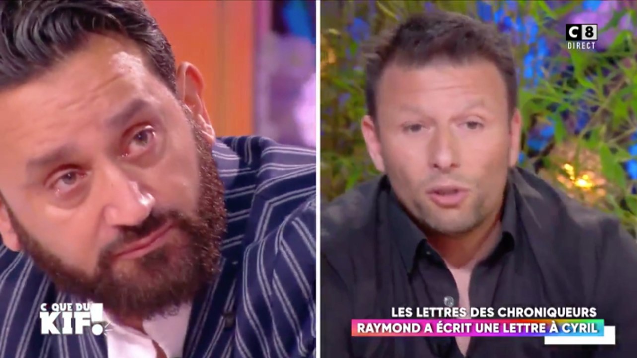 Raymond Aabou fait pleurer Cyril Hanouna dans "C que du kif" (C8)