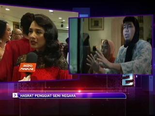 Hasrat penggiat seni negara