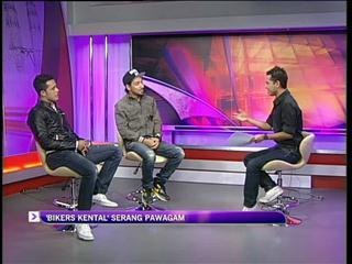 'Bikers Kental' serang pawagam