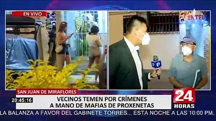 Download Video: SJM: vecinos temen crímenes a manos de mafias de proxenetas ante el aumento de la prostitución