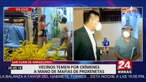 SJM: vecinos temen crímenes a manos de mafias de proxenetas ante el aumento de la prostitución