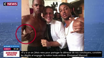 Zapping du 01/10 : Emmanuel Macron : le selfie doigt d’honneur