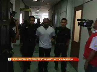 4 tertuduh kes bunuh Sosilawati ke tali gantung