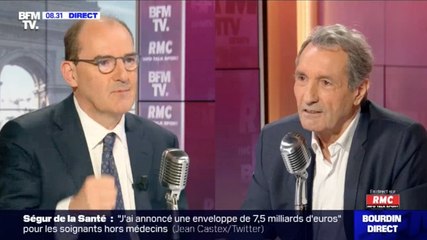 Jean Castex à propos d'Eric Dupond-Moretti