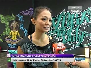 Impian Atilia miliki pusat yoga tercapai