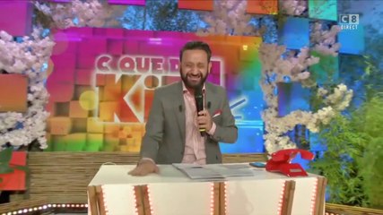 C que du kif (C8) : Cyril Hanouna filmé par un smartphone à cause d'un problème technique