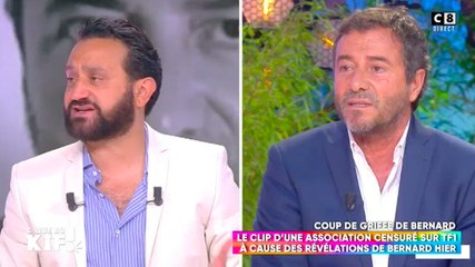 Bernard Montiel en larmes dans C que du kif