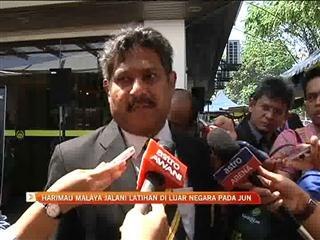 Harimau Malaya jalani latihan di luar negara