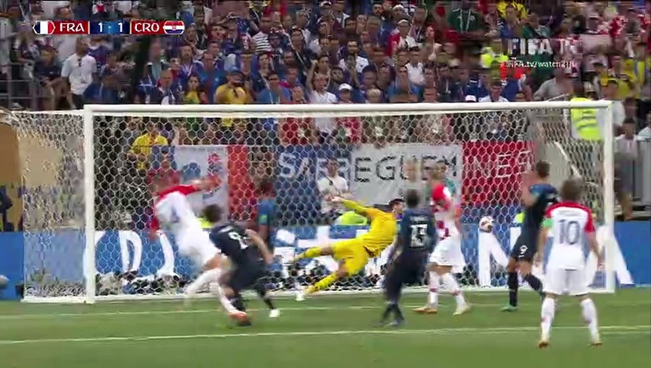 2018 WORLD CUP FINAL France 4-2 Croatia_