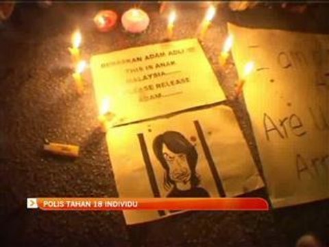 Polis tahan 18 individu termasuk 4 wanita